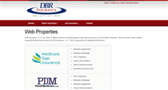 Desktop Screenshot of dbrinsurance.com